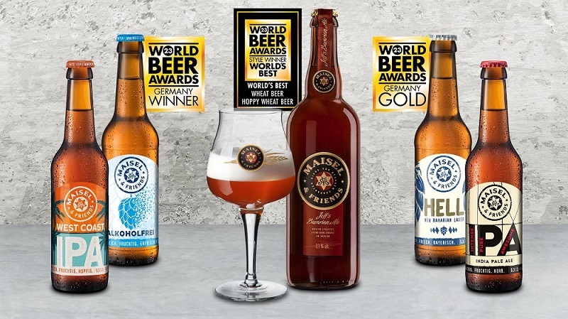 Maisel & Friends bei World Beer Awards mehrfach ausgezeichnet