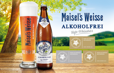 Maisel’s Weisse alkoholfrei setzt Erfolgskurs fort