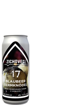 Pivovar Zichovec - Blaubeer Germknödel 