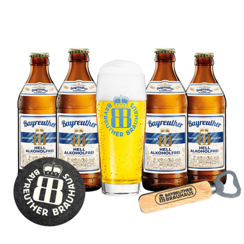 Bayreuther Hell Alkoholfrei 0,33 l Paket