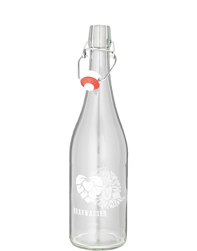 Brauwasserflasche Naturell 0,5 l