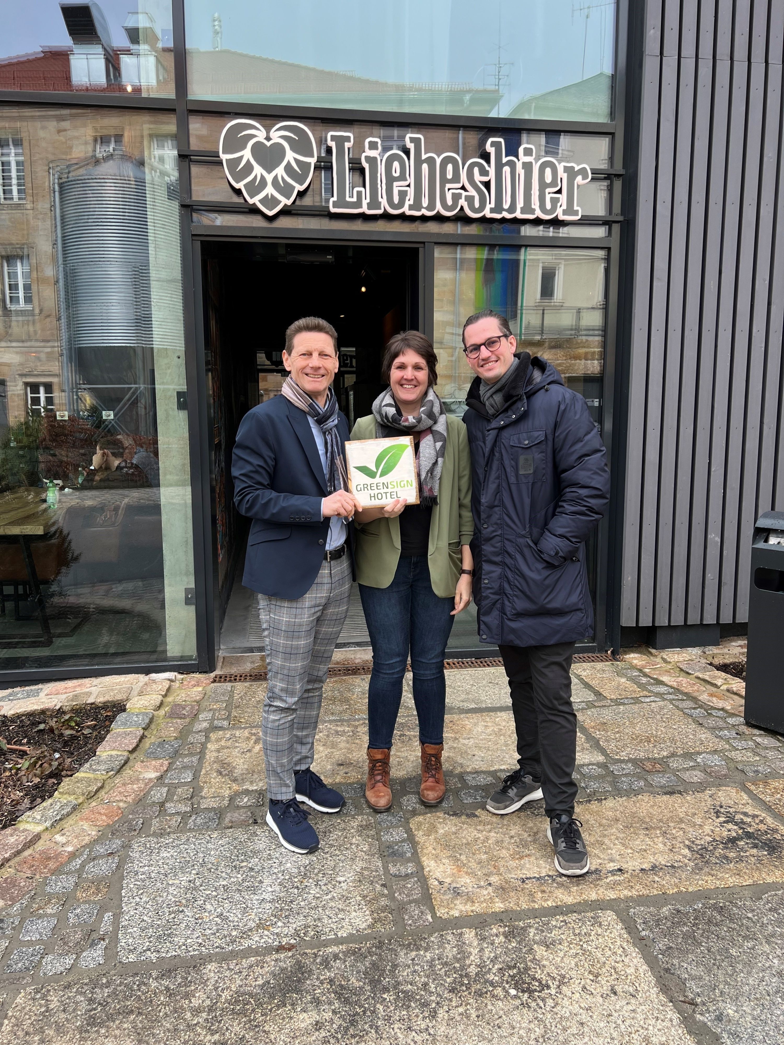 GreenSign Zertifizierung Liebesbier Urban Art Hotel
