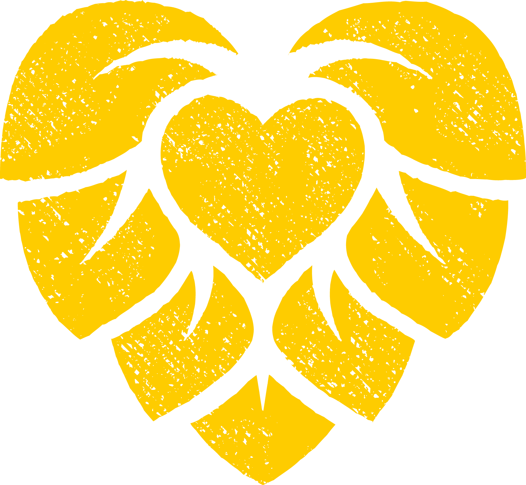 Icon gelb vegetarisch